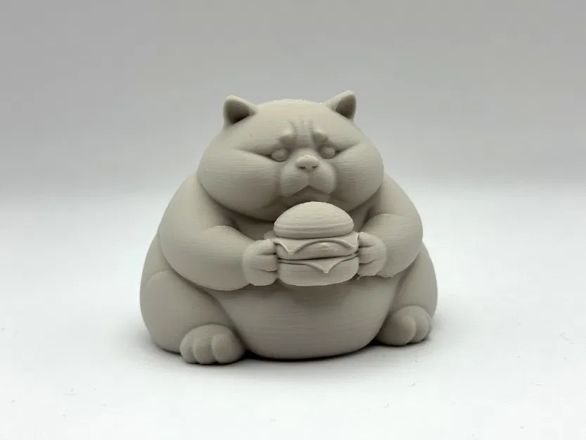 Chonk Burger Cat - Mèo Ú Bánh Burger - Image 1