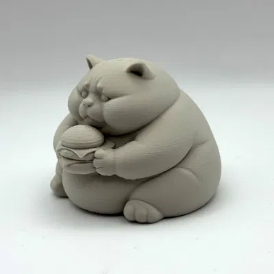 Chonk Burger Cat - Mèo Ú Bánh Burger