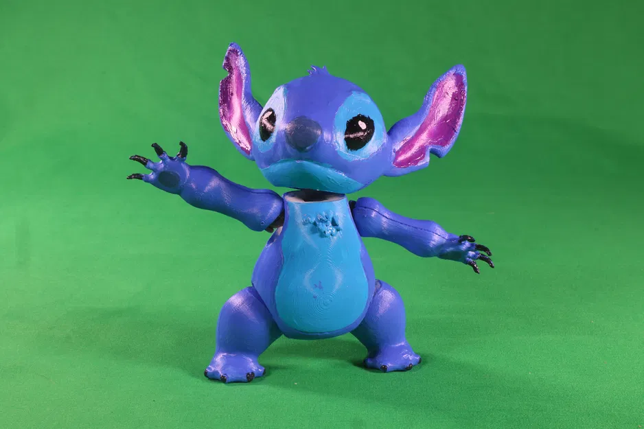 Mô hình Stitch Khớp Nối - Đồ Chơi Disney - Image 1