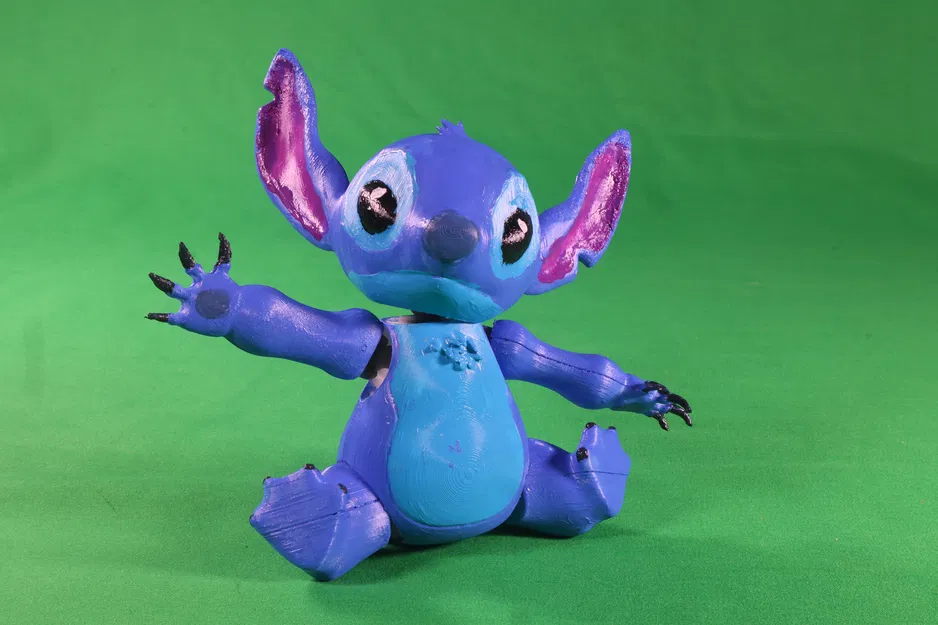 Mô hình Stitch Khớp Nối - Đồ Chơi Disney - Image 3