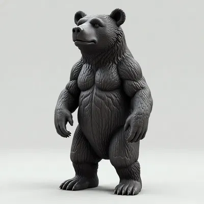 Mô hình Gấu xám