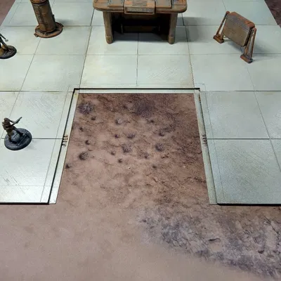 Bộ Gạch Lề Thẳng Đường Phố