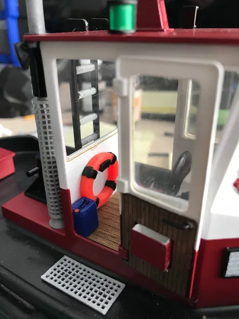 Mô hình thuyền đẩy RC (Boom boat / Dozer boat) tỉ lệ 1/30 - Image 7