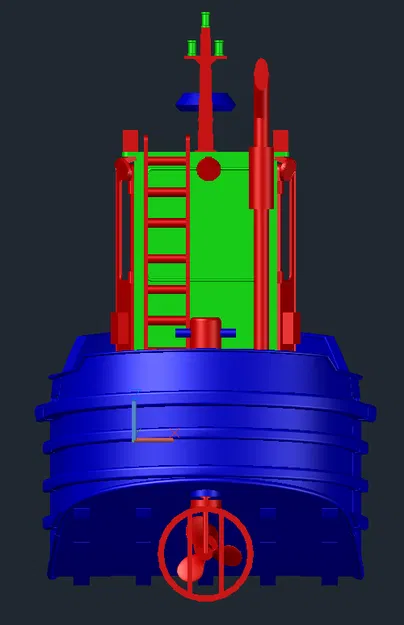 Mô hình thuyền đẩy RC (Boom boat / Dozer boat) tỉ lệ 1/30 - Image 10