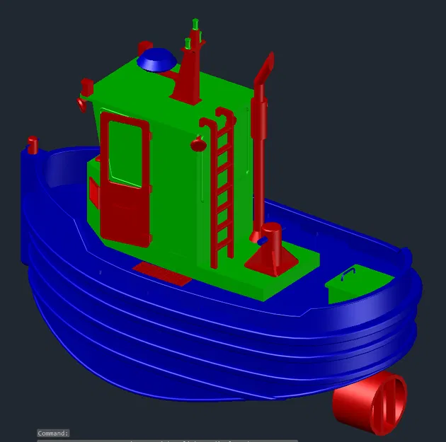 Mô hình thuyền đẩy RC (Boom boat / Dozer boat) tỉ lệ 1/30 - Image 13