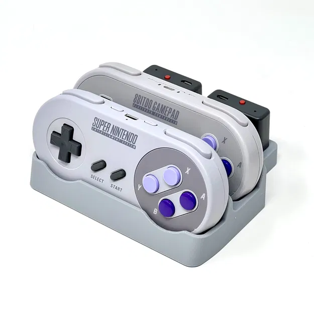 Đế trưng bày tay cầm 8BitDo SN30, Nintendo Switch Online SNES - Image 1