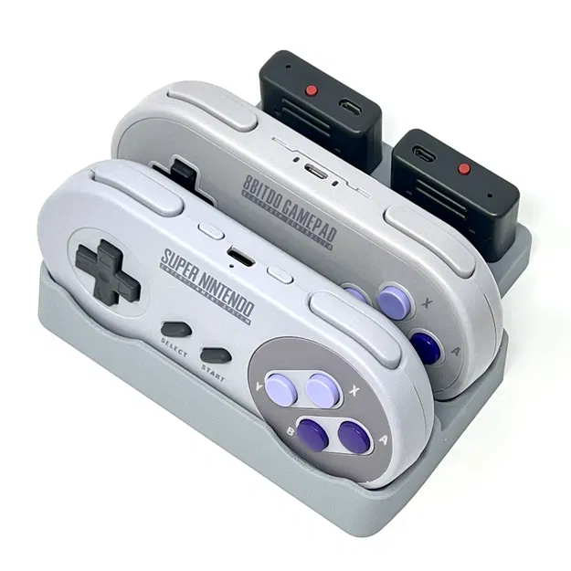 Đế trưng bày tay cầm 8BitDo SN30, Nintendo Switch Online SNES - Image 2