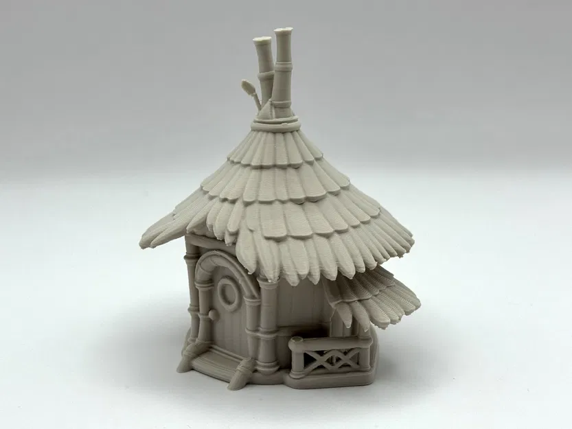 Mô Hình Nhà Tre Thu Nhỏ – Ngôi Nhà Rừng Giả Tưởng Cho Bàn Của Bạn - Image 3