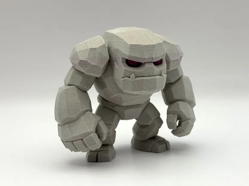 Mô Hình Người Đá Golem Bằng Đá - Image 1