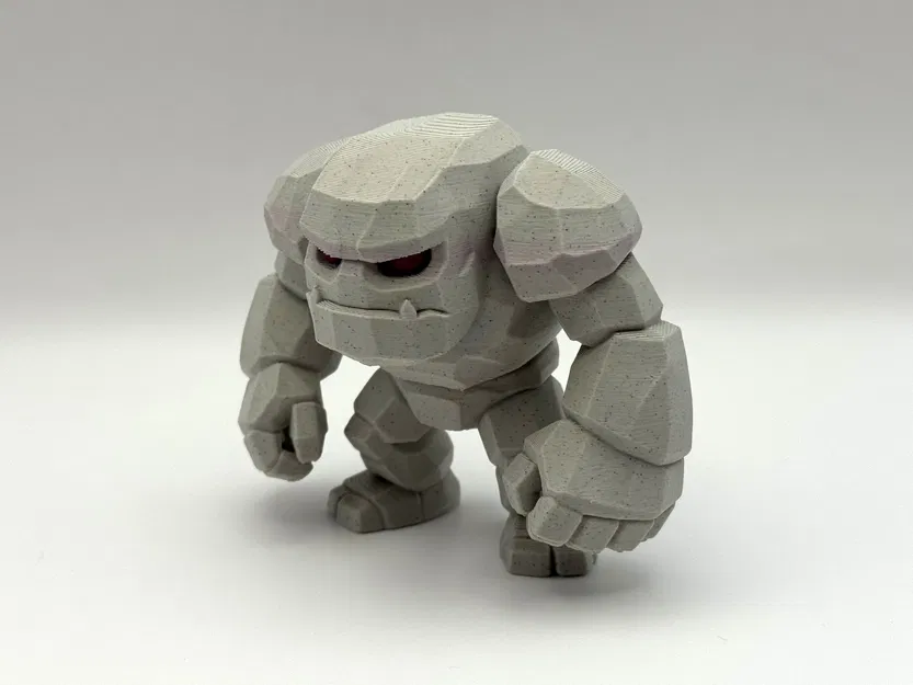 Mô Hình Người Đá Golem Bằng Đá - Image 3