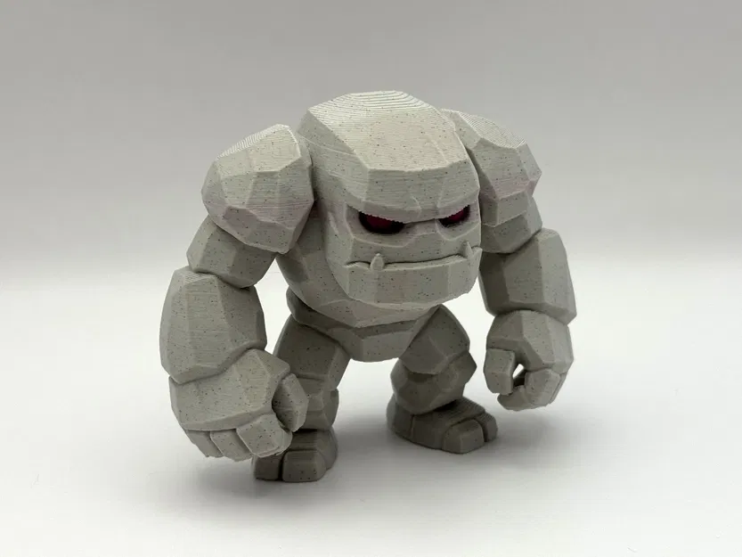 Mô Hình Người Đá Golem Bằng Đá - Image 5