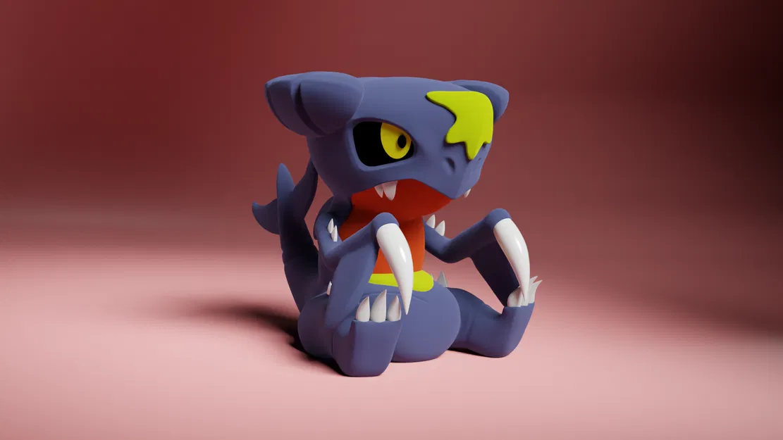 Mô Hình Garchomp Chibi Sưu Tầm - Pokemon - Image 1