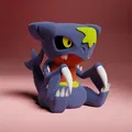 Mô Hình Garchomp Chibi Sưu Tầm - Pokemon - Thumbnail 1