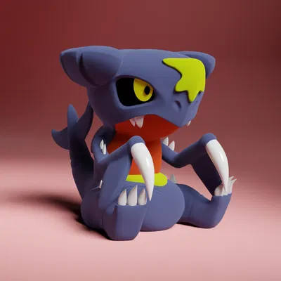 Mô Hình Garchomp Chibi Sưu Tầm - Pokemon
