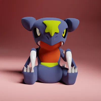 Mô Hình Garchomp Chibi Sưu Tầm - Pokemon