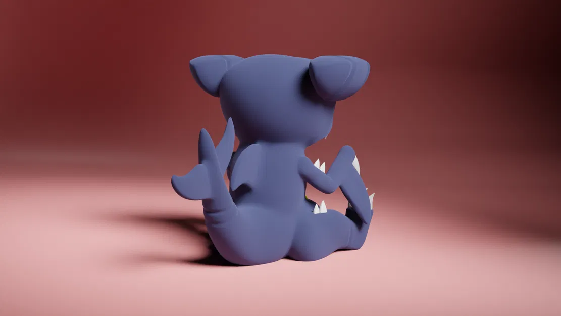 Mô Hình Garchomp Chibi Sưu Tầm - Pokemon - Image 3