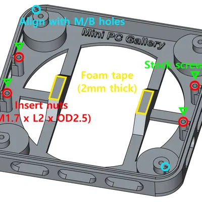 Bộ Modkit Beelink ME mini NAS V1.0