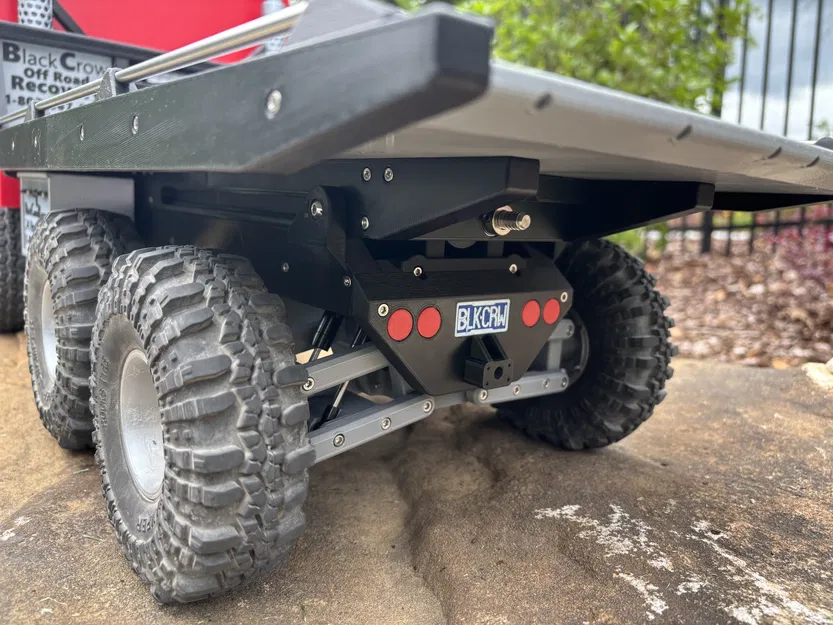 Rex 1:8 Tỷ Lệ - Phần Sau Xe Cuốn - 1:8 Tỷ Lệ 6x6 (131 chi tiết) - Image 4