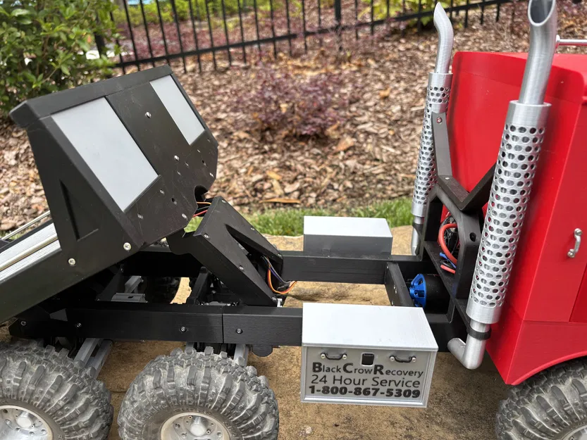 Rex 1:8 Tỷ Lệ - Phần Sau Xe Cuốn - 1:8 Tỷ Lệ 6x6 (131 chi tiết) - Image 14