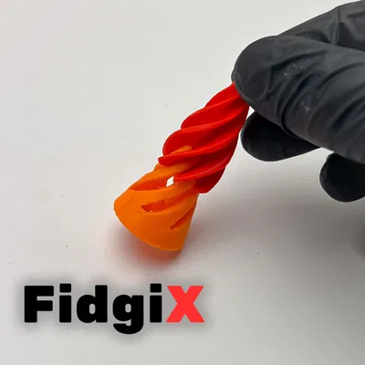 Mô Hình Nón Xoắn Ốc Mini