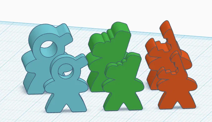 Meeple 'Bản Modified' Twisted Cryptids (PNP): Drop Bear, Kelpie & Kraken - Image 4