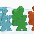 Meeple 'Bản Modified' Twisted Cryptids (PNP): Drop Bear, Kelpie & Kraken - Thumbnail 4