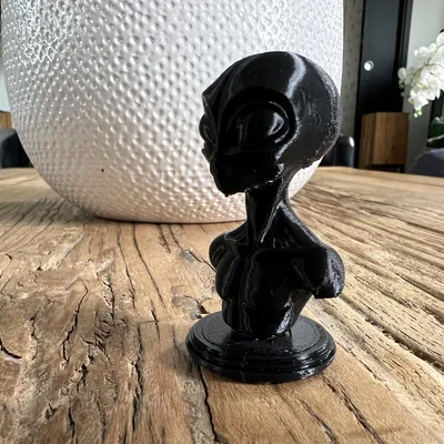 Tượng Bán Thân Người Ngoài Hành Tinh Alien Bust