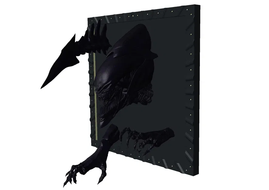 Alien Queen - Tái Sinh - Dễ In! - Tất Cả STL Online Bao Gồm Khung! - Image 8