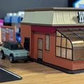 Bộ Mô Hình Wendy's Cổ Điển - Tỷ Lệ 1:64 Diorama - Thumbnail 3