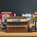 Bộ Mô Hình Wendy's Cổ Điển - Tỷ Lệ 1:64 Diorama - Thumbnail 4