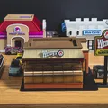 Bộ Mô Hình Wendy's Cổ Điển - Tỷ Lệ 1:64 Diorama - Thumbnail 8