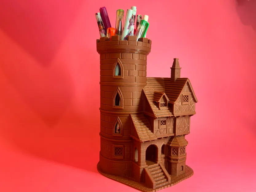 Chân Cắm Bút Hình Lâu Đài - Image 1