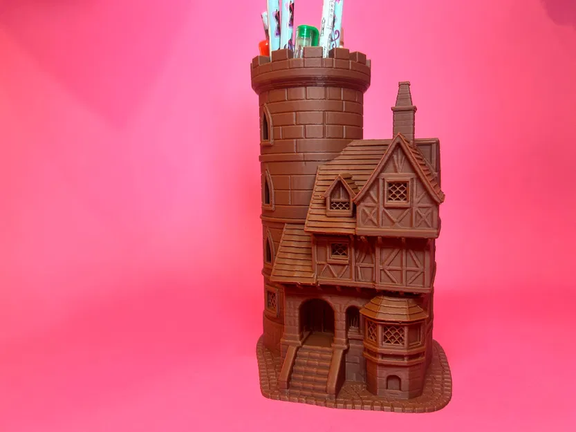 Chân Cắm Bút Hình Lâu Đài - Image 4