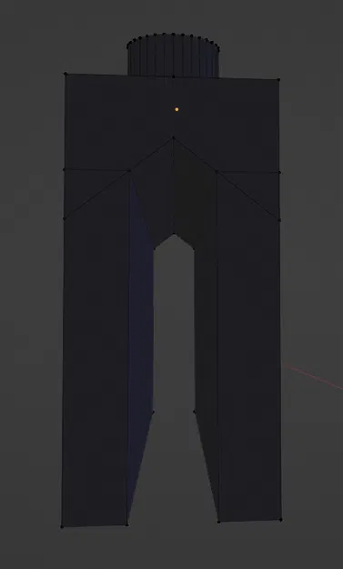 Bản lề gắn kính tủ 4U (3mm) - Image 2