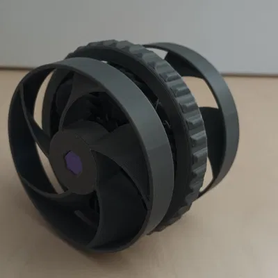 Quạt Fidget Bánh Răng Hành Tinh Mini