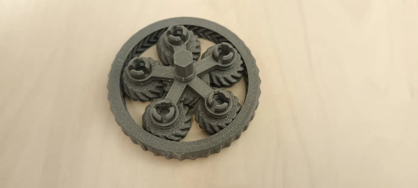 Quạt Fidget Bánh Răng Hành Tinh Mini - Image 6