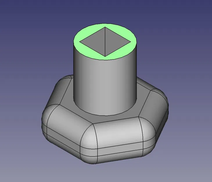 Chìa Khóa Vòi Nước Ngoài Trời (8mm) - Image 1