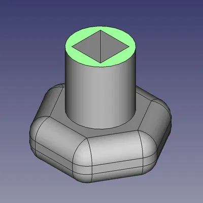 Chìa Khóa Vòi Nước Ngoài Trời (8mm)