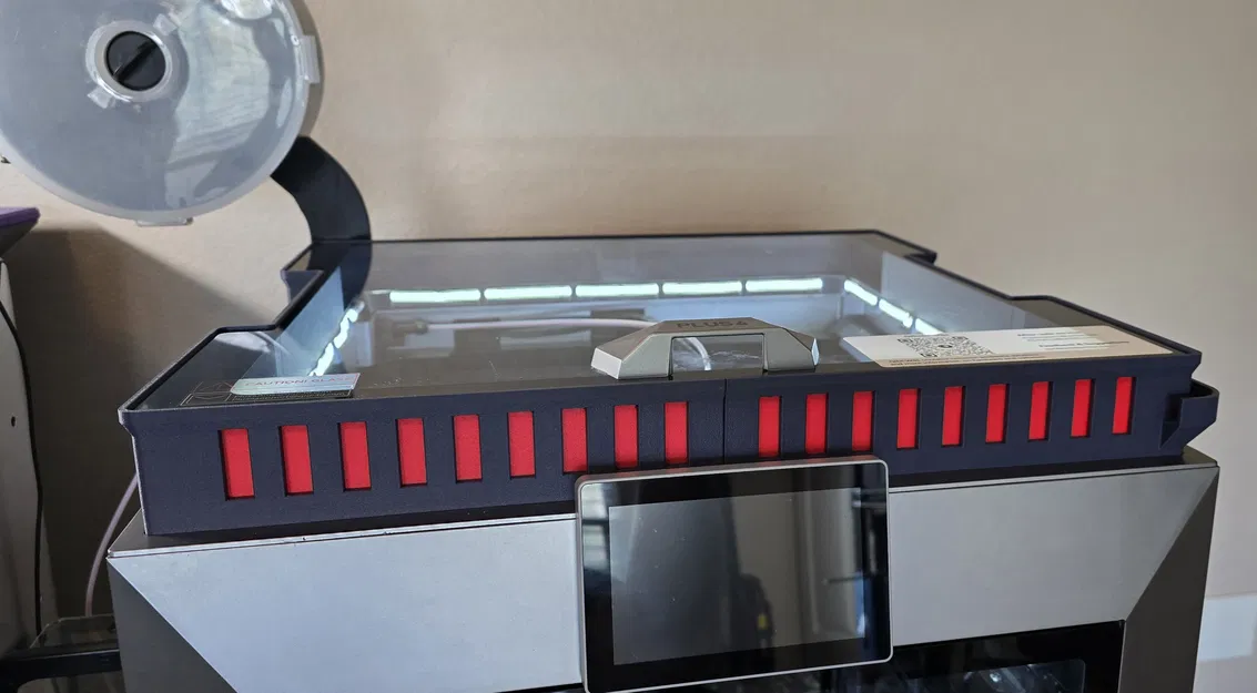 Bộ Nâng Nắp Thông Gió Cao 50mm Cho Qidi Plus4 - Image 1