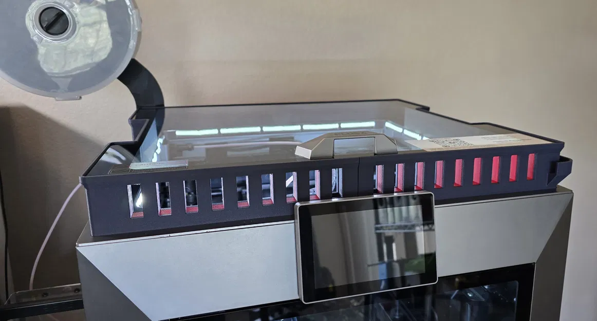 Bộ Nâng Nắp Thông Gió Cao 50mm Cho Qidi Plus4 - Image 2