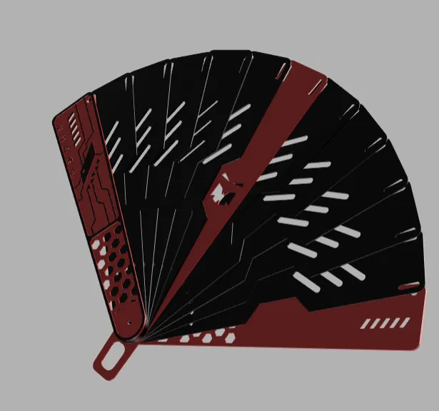 Quạt Gấp Kiểu Tương Lai - Image 2