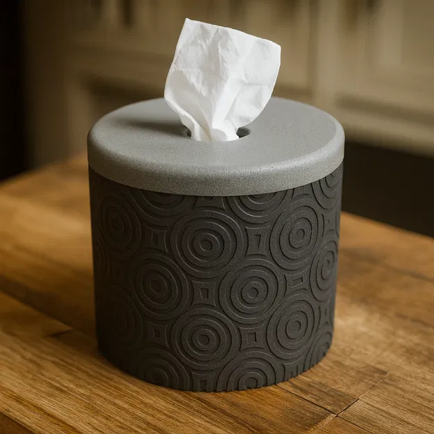 Hộp Đựng Giấy Vệ Sinh Có Nắp Vặn - Image 1