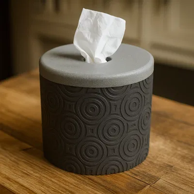 Hộp Đựng Giấy Vệ Sinh Có Nắp Vặn