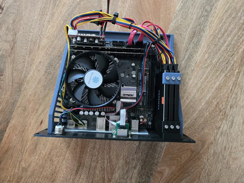 Vỏ case ITX dạng Module cho Rack 10 inch 2U + Giá đỡ ổ cứng - Image 2