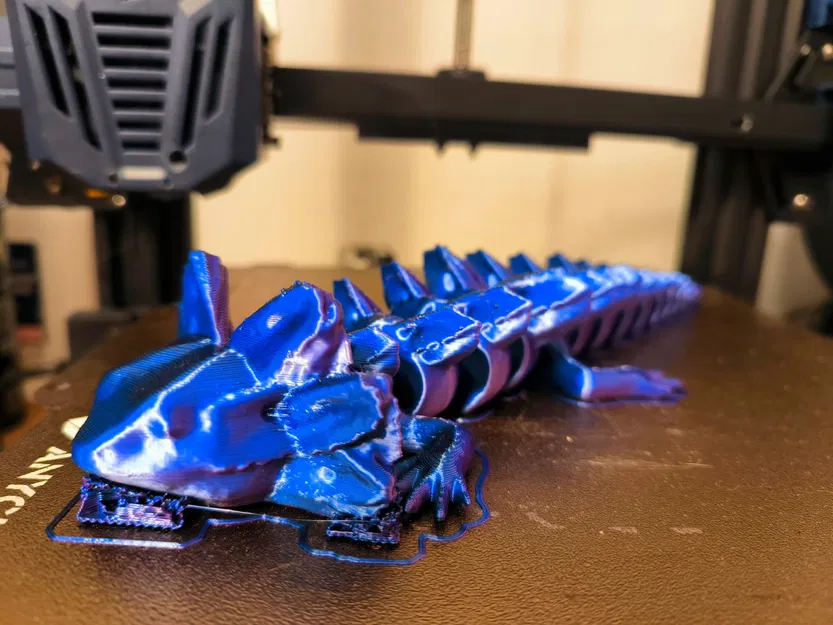 Hilge' Rồng đất Thằn lằn Axolotl Đồ Chơi Fidget Khớp Nối - Image 5