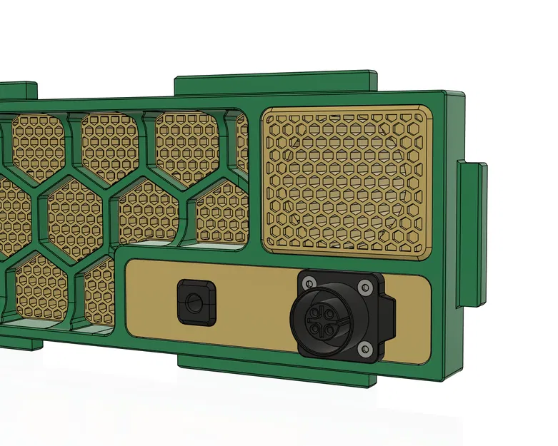 CNLINKO LP-12 + Tấm tùy chọn thoát cáp cho váy BoxTurtle - Image 1