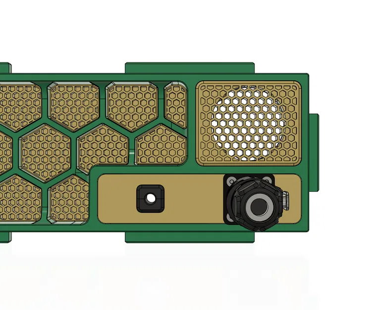 CNLINKO LP-12 + Tấm tùy chọn thoát cáp cho váy BoxTurtle - Image 4