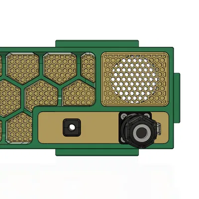 CNLINKO LP-12 + Tấm tùy chọn thoát cáp cho váy BoxTurtle