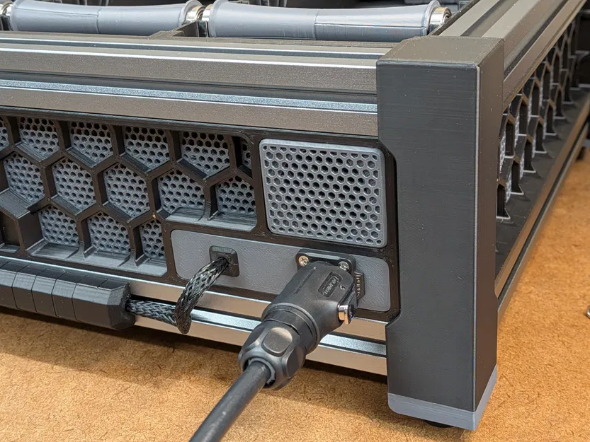 CNLINKO LP-12 + Tấm tùy chọn thoát cáp cho váy BoxTurtle - Image 7