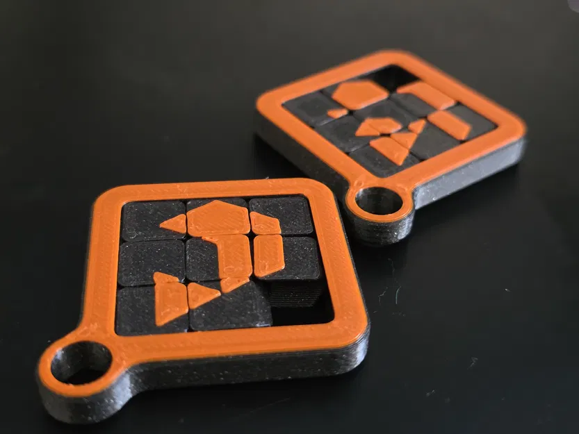 Móc Khóa Xếp Hình 8 - Logo Printables - Image 1